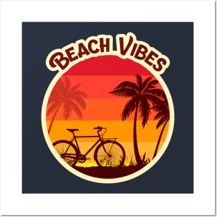 Beach Vibes / Retro Design / Camping Lovers / Sunshine Posters and Art